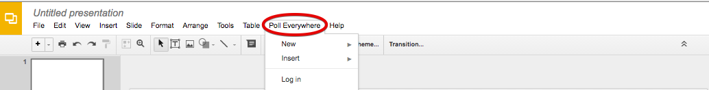 Google Slides Ribbon