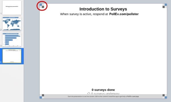 PollEv insert survey